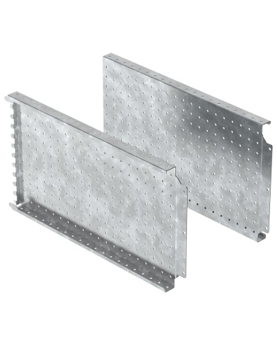 FORMAT Панель монтажная боковая перфорированная 300х600мм (2шт/упак) IEK (FO-00-MPSP-030-060) в Таганроге Аксессуары для стоек и шкафов Pintop.ru