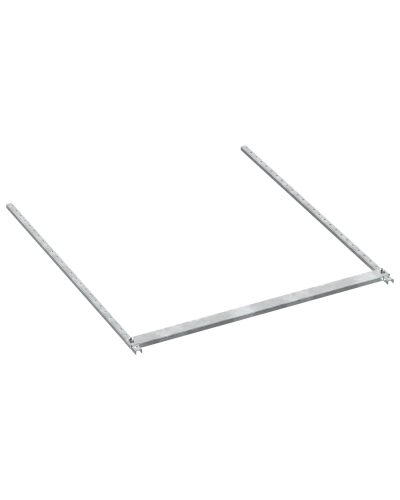 FORMAT Панель нижняя наборная в шкаф 800х800мм IEK (FO-00-PLT-080-080) в Таганроге Аксессуары для стоек и шкафов Pintop.ru