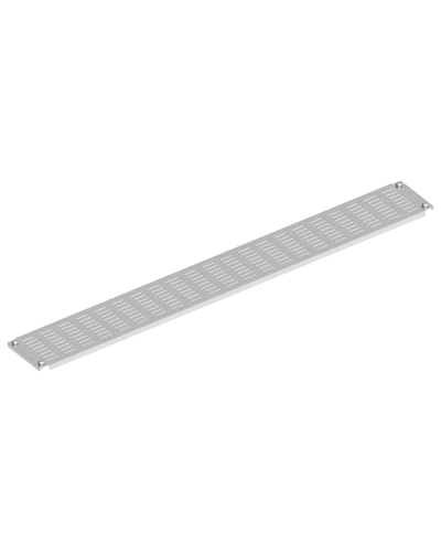 FORMAT Заглушка панели нижней наборной вентилируемой 100мм шкаф шириной 1000мм IEK (FO-00-PLTV-010-100) в Таганроге Аксессуары для стоек и шкафов Pintop.ru