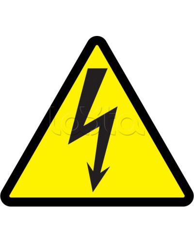 Самоклеящаяся этикетка: 85x85x85, символ Молния IEK (YPC30-MOLNI-3-096) в Таганроге Дополнительное оборудование для ОПС Pintop.ru