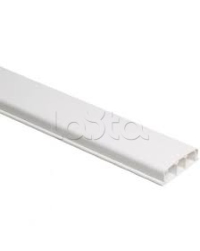 Кабель-канал плинтусного типа 80x20 IEK CKK20-080-020-1-K01 в Таганроге Кабель-канал Pintop.ru