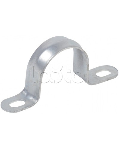 Скоба двухлапковая d31-32 IEK CMAT11-31-100 в Таганроге Держатели, клипсы, скобы Pintop.ru