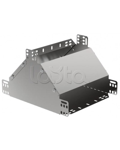 ESCA Ответвитель Т-обр. верт. вверх 100х500мм IEK (CLM50D-OVV-100-500) в Таганроге Аксессуары для лотков Pintop.ru