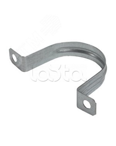 Скоба металлическая двухлапковая d48-50 мм IEK (CMAT11-48-050) в Таганроге Держатели, клипсы, скобы Pintop.ru