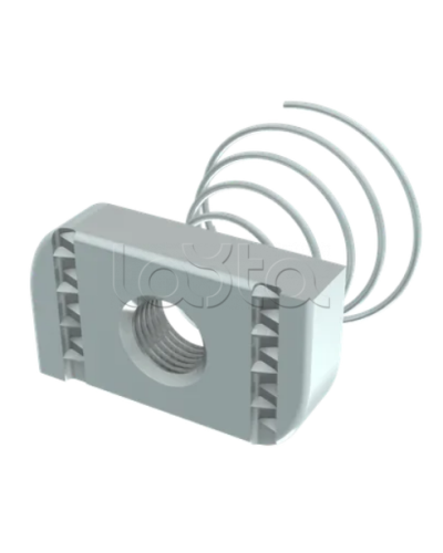 STRUT-гайка с конусной пруж. М6 IEK (CMZ13-SGH-06) в Таганроге Крепеж Pintop.ru