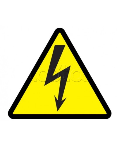 Самоклеящаяся этикетка: 100x100x100, символ Молния IEK (YPC30-MOLNI-4-096) в Таганроге Дополнительное оборудование для ОПС Pintop.ru