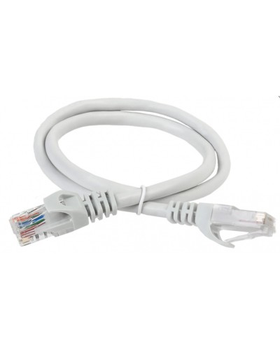 Коммутационный шнур (патч-корд), кат.6 UTP, LSZH, 0,5м, серый ITK (PC01-C6UL-05M) в Таганроге Патч-корды и пигтейлы Pintop.ru