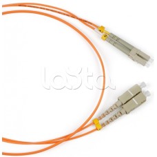Патч-корд оптический LANMASTER LAN-LC-SC/OM2-1.5