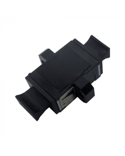 Адаптер оптический MPO тип B (Key-up/Key-up), с фланцами, черный LANMASTER (LAN-MPO-BM-MM) в Таганроге Проходные адаптеры и розетки оптические Pintop.ru