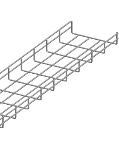Лоток проволочный 50х200мм, Ф3.8мм, оцинкованный (3 м) LANMASTER LAN-MT50x200-3.8EZ в Таганроге Кабельные лотки Pintop.ru