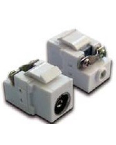 Вставка Keystone TV-розетка, винтовое соединение, белая LANMASTER LAN-OK-TV/S-WH в Таганроге Коннекторы Pintop.ru