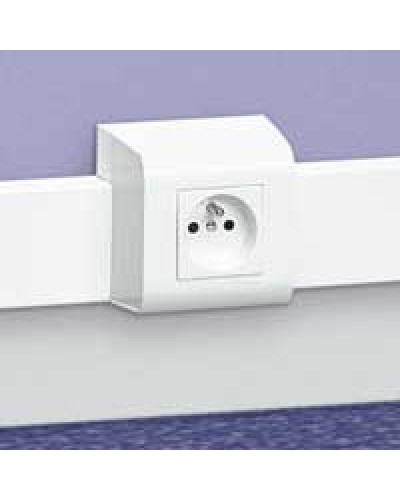 Суппорт Mosaic 60x16/20 2М LEGRAND 030377 в Таганроге Аксессуары для кабель-канала Pintop.ru