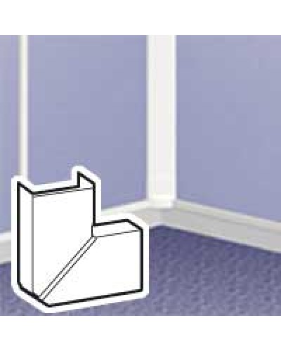 Угол плоский 40x12.5 Legrand 033316 в Таганроге Аксессуары для кабель-канала Pintop.ru