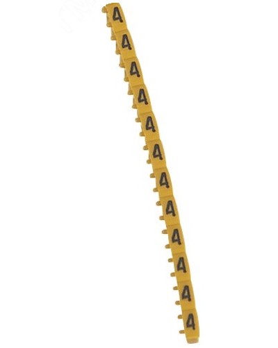 Маркер 4 0,15/0,5 ЖЛТ CAB3 Legrand 038104 в Таганроге Аксессуары для кабель-канала Pintop.ru