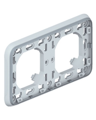 Рамка с суппортом для встроенного монтажа Plexo Legrand 069683 в Таганроге Аксессуары для кабель-канала Pintop.ru