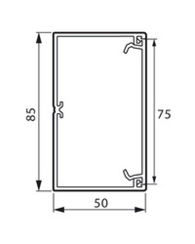 Кабель-канал METRA 85x50 Legrand (638080) в Таганроге Кабель-канал Pintop.ru