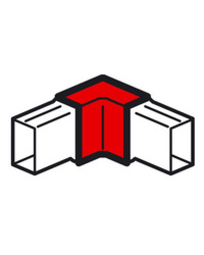 Угол внутренний для кабель-канала METRA 20x12 Legrand (638121) в Таганроге Аксессуары для кабель-канала Pintop.ru