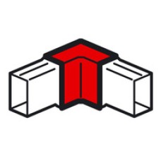 Угол внутренний для кабель-канала METRA 40x40 Legrand (638181)