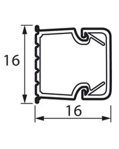 Кабель-канал METRA 16x16 Legrand (638191) в Таганроге Кабель-канал Pintop.ru