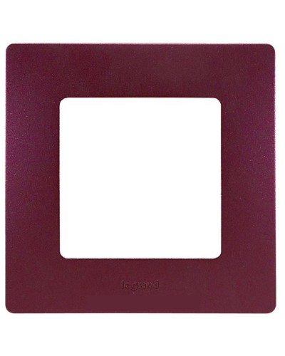 Рамка 1 пост Etika сливовый Legrand 672561 в Таганроге Аксессуары для кабель-канала Pintop.ru