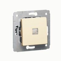 Переключатель на 2 направления Cariva с подсветкой автоматические клеммы 10 АX 250 В слоновая кость Legrand 773726