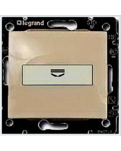 Выключатель c картой 10А слоновая кость Valena Legrand 774134 в Таганроге Аксессуары для кабель-канала Pintop.ru