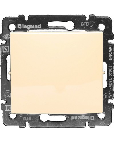 Переключатель промежуточный Valena 10 AX 250 В слоновая кость Legrand 774307 в Таганроге Аксессуары для кабель-канала Pintop.ru