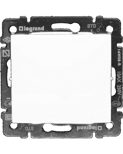 Переключатель на два направления Valena 10 AX 250 В белый Legrand 774406 в Таганроге Аксессуары для кабель-канала Pintop.ru