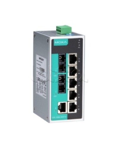 Коммутатор неуправляемый промышленный 8-портовый Moxa EDS-208A-SS-SC в Таганроге Коммутаторы Pintop.ru