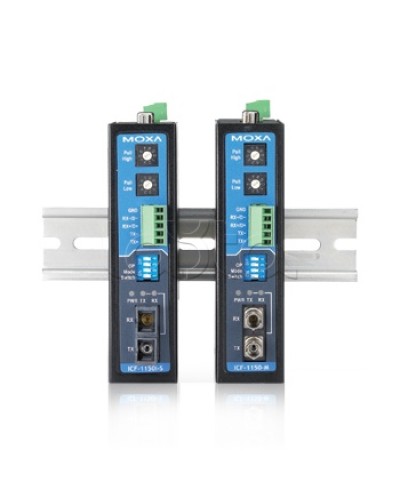 Конвертор RS-232/422/485 в оптику SC Moxa ICF-1150-S-SC в Таганроге Дополнительное оборудование для ОПС Pintop.ru