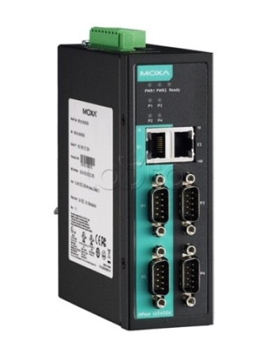 Сервер 4-портовый RS-232/422/485 в Ethernet Moxa NPort IA 5450A в Таганроге Дополнительное оборудование для ОПС Pintop.ru