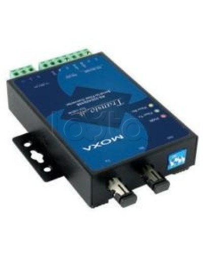 Конвертор RS-232/422/485 в оптику SM (ST) Moxa TCF-142-S-ST-T в Таганроге Дополнительное оборудование для ОПС Pintop.ru