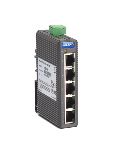 Коммутатор неуправляемый промышленный 5-портовый Moxa EDS-205 в Таганроге Коммутаторы Pintop.ru