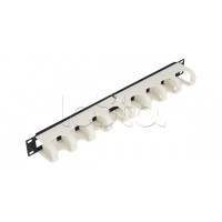 Кабельный органайзер NIKOMAX 19", 1U (NMC-OP110-BK)