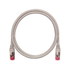 Шнур коммутационный 2хRJ45/8P8C S/FTP кат.6A (NMC-PC4SA55B-075-GY) NIKOMAX (7.5 м)