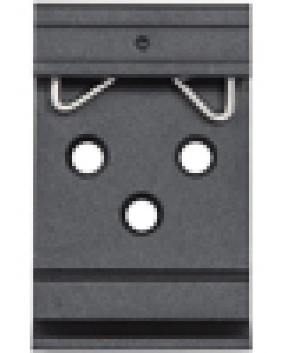 Кронштейн для установки конвертеров на DIN-рейку NSGate DINCLIP-25 в Таганроге Кронштейны для сетевого оборудования Pintop.ru