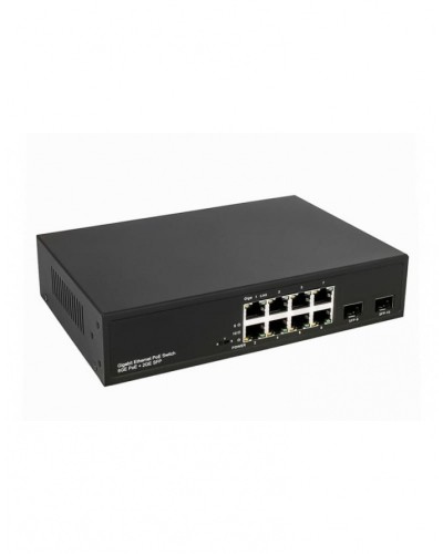 PoE коммутатор Gigabit Ethernet на 8 RJ45 + 2 SFP порта NST NS-SW-8G2G-P в Таганроге Коммутаторы Pintop.ru