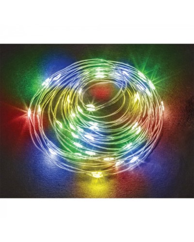Гирлянда Navigator 95 130 NGF-D049-08 (микро роса RGBY) в Таганроге Источники света(Лампы) Pintop.ru
