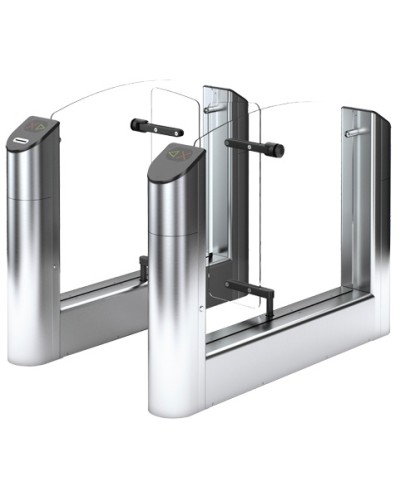 Гибрид центрального модуля турникета с картоприемником с высокими створками Oxgard Praktika T-04-GCMТК-660/900 (EM-Marine) в Таганроге Турникеты Pintop.ru