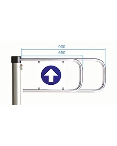 Створки для калитик PERCo-ASG-900 в Таганроге Калитки Pintop.ru