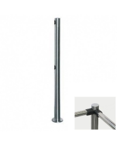 Стойка двухсторонняя L-образная PERCo-BH02 2-02 в Таганроге Ограждения Pintop.ru