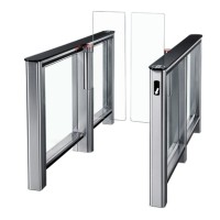 Турникет PERCo-ST-01 с крышками из закал. стекла со створками Створки шириной 300 мм