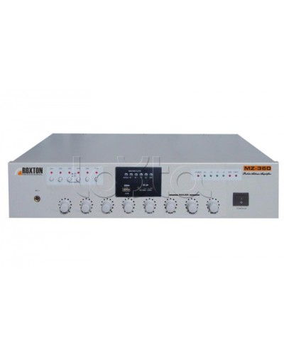 Микшер-усилитель ROXTON MZ-360 в Таганроге Система оповещения и трансляции Roxton Pintop.ru