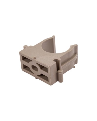 Крепёж-клипса для труб ø20 мм, серая (100 шт/уп)Rexant (28-0120-2) в Таганроге Держатели, клипсы, скобы Pintop.ru