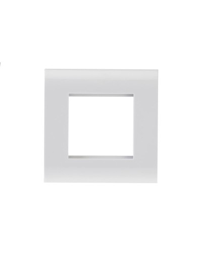 Панель лицевая 80х80 для модуля Mosaic, пластиковый суппорт 03-0131 в Таганроге Вентиляторные модули Pintop.ru