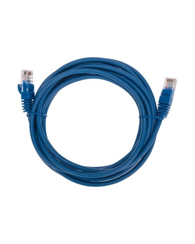Патч-корд U/UTP, CAT 5e, RJ45-RJ45, 26AWG, LSZH, синий, 3м REXANT 02-0104-3 в Таганроге Патчкорды (медные) Pintop.ru