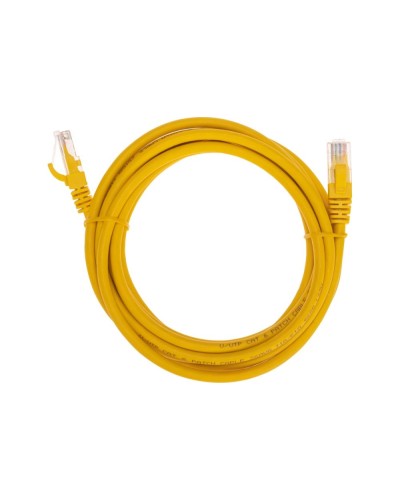 Патч-корд U/UTP, CAT 6, RJ45-RJ45, 26AWG, LSZH, желтый, 3м REXANT 02-0295-3 в Таганроге Патчкорды (медные) Pintop.ru