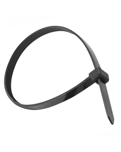 Хомут-стяжка нейлоновый 4х200 мм чёрный (100шт/уп) REXANT 07-0201 в Таганроге Стяжки-хомуты Pintop.ru