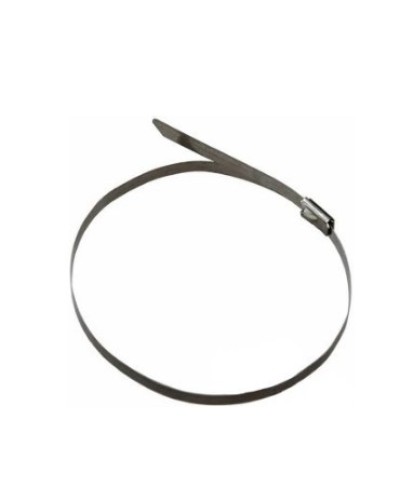 Стяжка 400x7,9 стальная (50шт/уп) REXANT 07-0410 в Таганроге Стяжки-хомуты Pintop.ru