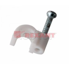 Крепеж кабеля круглый 4мм (50шт/уп) REXANT 07-4004